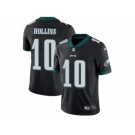 Men's Nike Philadelphia Eagles #10 Mack Hollins Vapor Untouchable Limited Black Alternate NFL Jersey