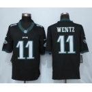 Men's Nike Philadelphia Eagles #11 Carson Wentz Limited Midnight black NFL Jersey[Wentz]