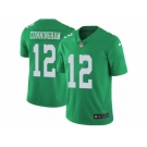 Men's Nike Philadelphia Eagles #12 Randall Cunningham Limited Green Rush NFL Jersey