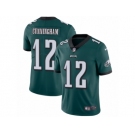 Men's Nike Philadelphia Eagles #12 Randall Cunningham Vapor Untouchable Limited Midnight Green Team Color NFL Jersey