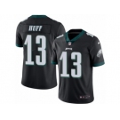 Men's Nike Philadelphia Eagles #13 Josh Huff Limited Black Rush NFL Jersey