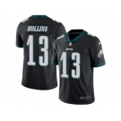 Men's Nike Philadelphia Eagles #13 Mack Hollins Limited Black Rush NFL Jersey