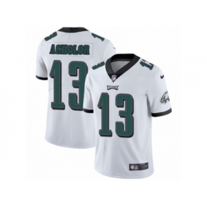 Men's Nike Philadelphia Eagles #13 Nelson Agholor Vapor Untouchable Limited White NFL Jersey