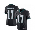 Men's Nike Philadelphia Eagles #17 Nelson Agholor Limited Black Rush NFL Jersey