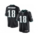 Men's Nike Philadelphia Eagles #18 Dorial Green-Beckham Limited Black Alternate NFL Jersey