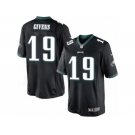 Men's Nike Philadelphia Eagles #19 Chris Givens Limited Black Alternate NFL Jersey