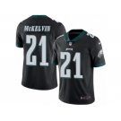 Men's Nike Philadelphia Eagles #21 Leodis McKelvin Limited Black Rush NFL Jersey