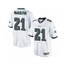 Men's Nike Philadelphia Eagles #21 Leodis McKelvin Limited White NFL Jersey