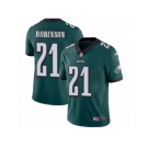 Men's Nike Philadelphia Eagles #21 Patrick Robinson Midnight Green Team Color Vapor Untouchable Limited Player NFL Jersey