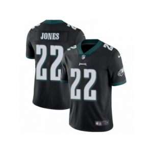 Men's Nike Philadelphia Eagles #22 Sidney Jones Vapor Untouchable Limited Black Alternate NFL Jersey