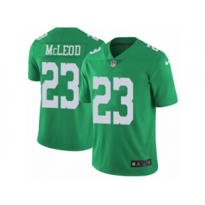 Men's Nike Philadelphia Eagles #23 Rodney McLeod Limited Green Rush NFL Jersey