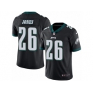 Men's Nike Philadelphia Eagles #26 Sidney Jones Limited Black Rush NFL Jersey