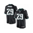 Men's Nike Philadelphia Eagles #29 Terrence Brooks Limited Black Alternate NFL Jersey