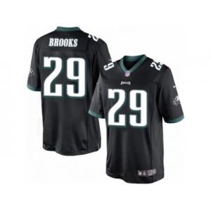 Men's Nike Philadelphia Eagles #29 Terrence Brooks Limited Black Alternate NFL Jersey
