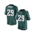 Men's Nike Philadelphia Eagles #29 Terrence Brooks Limited Midnight Green Team Color NFL Jersey