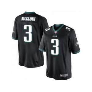 Men's Nike Philadelphia Eagles #3 Matt McGloin Limited Black Alternate NFL Jersey