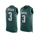 Men's Nike Philadelphia Eagles #3 Matt McGloin Limited Midnight Green Player Name & Number Tank Top NFL Jersey