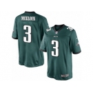 Men's Nike Philadelphia Eagles #3 Matt McGloin Limited Midnight Green Team Color NFL Jersey