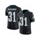 Men's Nike Philadelphia Eagles #31 Wilbert Montgomery Limited Black Rush NFL Jersey