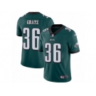 Men's Nike Philadelphia Eagles #36 Dwayne Gratz Vapor Untouchable Limited Midnight Green Team Color NFL Jersey