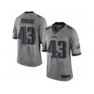 Men's Nike Philadelphia Eagles #43 Darren Sproles Limited Gray Gridiron NFL Jersey