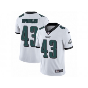 Men's Nike Philadelphia Eagles #43 Darren Sproles Vapor Untouchable Limited White NFL Jersey