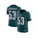 Men's Nike Philadelphia Eagles #53 Nigel Bradham Vapor Untouchable Limited Midnight Green Team Color NFL Jersey