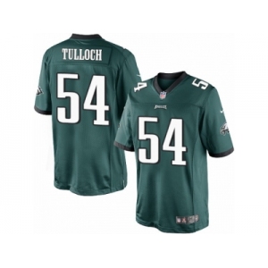 Men's Nike Philadelphia Eagles #54 Stephen Tulloch Limited Midnight Green Team Color NFL Jersey