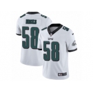 Men's Nike Philadelphia Eagles #58 Jordan Hicks Vapor Untouchable Limited White NFL Jersey