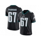 Men's Nike Philadelphia Eagles #67 Chance Warmack Limited Green Rush NFL Jersey