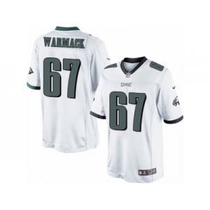 Men's Nike Philadelphia Eagles #67 Chance Warmack Limited White NFL Jersey