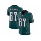 Men's Nike Philadelphia Eagles #67 Chance Warmack Vapor Untouchable Limited Midnight Green Team Color NFL Jersey