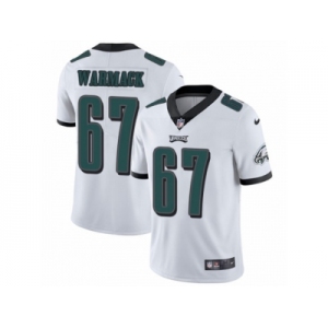 Men's Nike Philadelphia Eagles #67 Chance Warmack Vapor Untouchable Limited White NFL Jersey