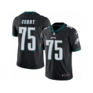 Men's Nike Philadelphia Eagles #75 Vinny Curry Limited Black Rush NFL Jersey