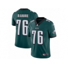 Men's Nike Philadelphia Eagles #76 Allen Barbre Vapor Untouchable Limited Midnight Green Team Color NFL Jersey