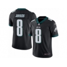 Men's Nike Philadelphia Eagles #8 Donnie Jones Limited Black Rush NFL Jersey