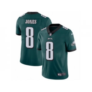 Men's Nike Philadelphia Eagles #8 Donnie Jones Vapor Untouchable Limited Midnight Green Team Color NFL Jersey