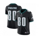 Men's Nike Philadelphia Eagles #80 Markus Wheaton Black Alternate Vapor Untouchable Limited Player NFL Jersey