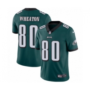 Men's Nike Philadelphia Eagles #80 Markus Wheaton Midnight Green Team Color Vapor Untouchable Limited Player NFL Jersey