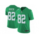 Men's Nike Philadelphia Eagles #82 Mike Quick Limited Green Rush NFL Jersey