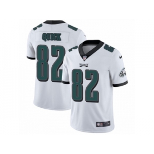 Men's Nike Philadelphia Eagles #82 Mike Quick Vapor Untouchable Limited White NFL Jersey