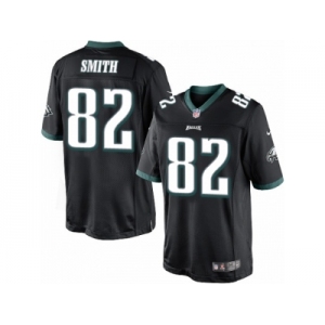Men's Nike Philadelphia Eagles #82 Torrey Smith Limited Black Alternate NFL Jersey