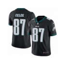 Men's Nike Philadelphia Eagles #87 Brent Celek Limited Black Rush NFL Jersey