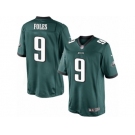 Men's Nike Philadelphia Eagles #9 Nick Foles Limited Midnight Green Team Color NFL Jersey