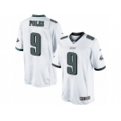 Men's Nike Philadelphia Eagles #9 Nick Foles Limited White NFL Jersey