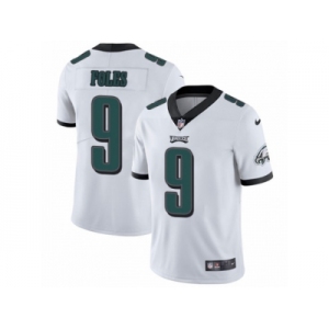 Men's Nike Philadelphia Eagles #9 Nick Foles Vapor Untouchable Limited White NFL Jersey