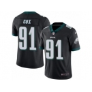 Men's Nike Philadelphia Eagles #91 Fletcher Cox Limited Black Rush NFL Jersey