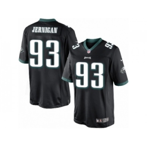 Men's Nike Philadelphia Eagles #93 Timmy Jernigan Limited Black Alternate NFL Jersey