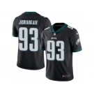 Men's Nike Philadelphia Eagles #93 Timmy Jernigan Limited Black Rush NFL Jersey