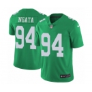 Men's Nike Philadelphia Eagles #94 Haloti Ngata Limited Green Rush Vapor Untouchable NFL Jersey